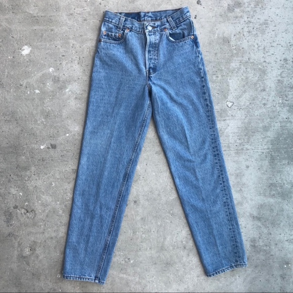 Vintage Levi’s 701 student high waist jeans 24/25